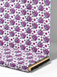 Rose flower style with pink,purple colors - Image 4