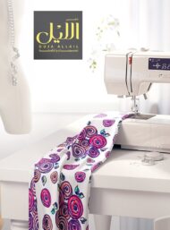 Rose flower style with pink,purple colors - Image 7