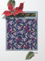 Bloom flower style with pink,green colors - Image 6