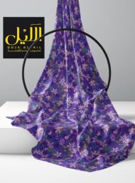 Petal flower style with purple,green colors - Image 2