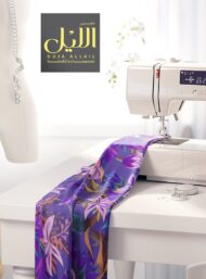 Petal flower style with purple,green colors - Image 7