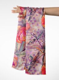 Petal flower style with pink,green colors - Image 3