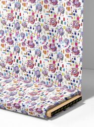 Rose flower style with red,blue colors - Image 4