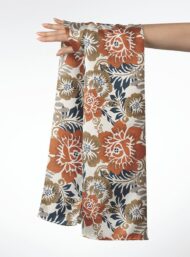 Bloom flower style with red,white colors - Image 3