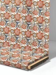 Bloom flower style with red,white colors - Image 4