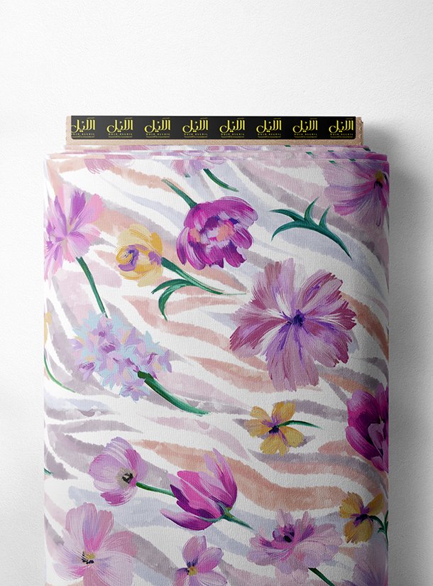 LAI02-0393_1-1.jpg Bloom flower style with pink,purple colors - Image 1