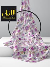 Bloom flower style with pink,purple colors - Image 2