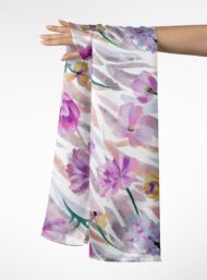 Bloom flower style with pink,purple colors - Image 3