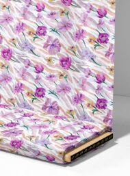 Bloom flower style with pink,purple colors - Image 4