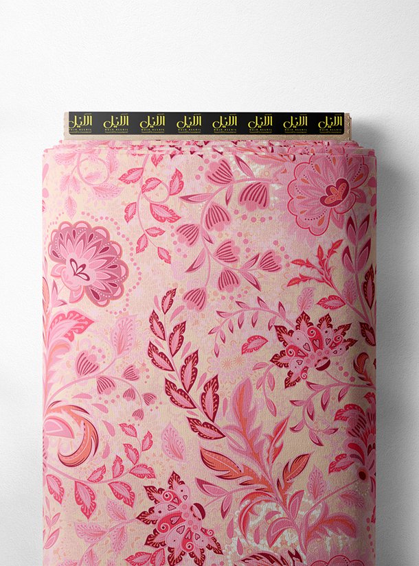 LAI02-0395_1-1.jpg Petal flower style with pink,red colors - Image 1