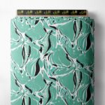 Pattern abstract style with blue,white colors