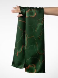 Petal flower style with green,red colors - Image 3