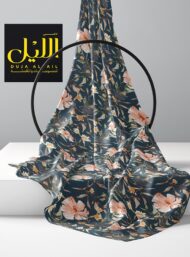 Petal flower style with pink,green colors - Image 2