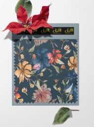 Bloom flower style with blue,pink colors - Image 6