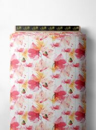 Petal flower style with pink,red colors