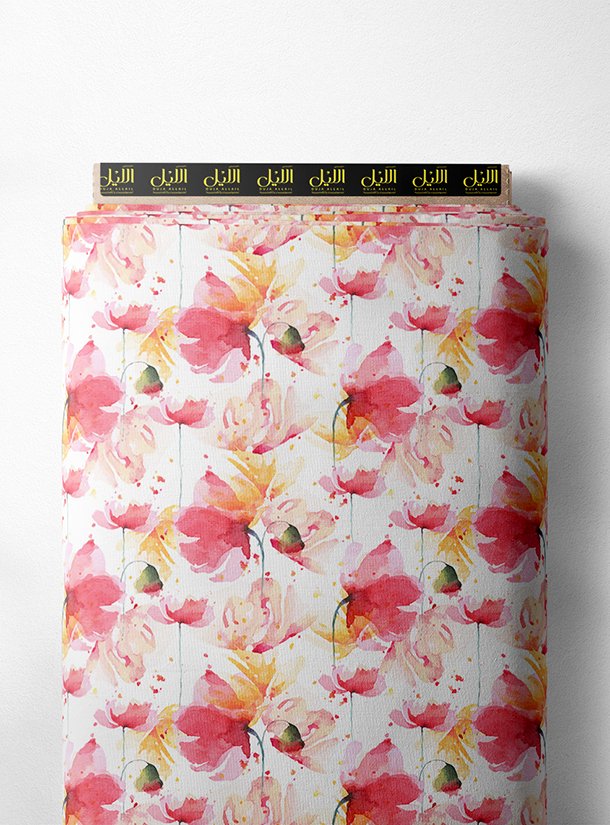 LAI02-0401_1-1.jpg Petal flower style with pink,red colors - Image 1