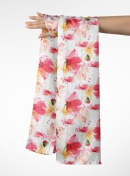 Petal flower style with pink,red colors - Image 3