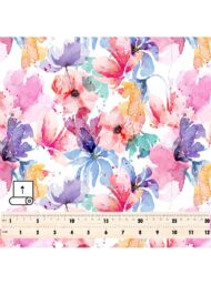 Petal flower style with pink,purple colors - Image 5