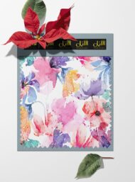 Petal flower style with pink,purple colors - Image 6