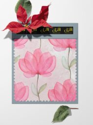 Petal flower style with pink,green colors - Image 6