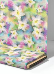 Bloom flower style with white,green colors - Image 4