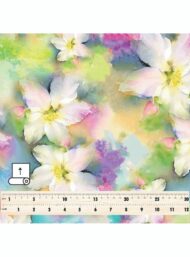 Bloom flower style with white,green colors - Image 5