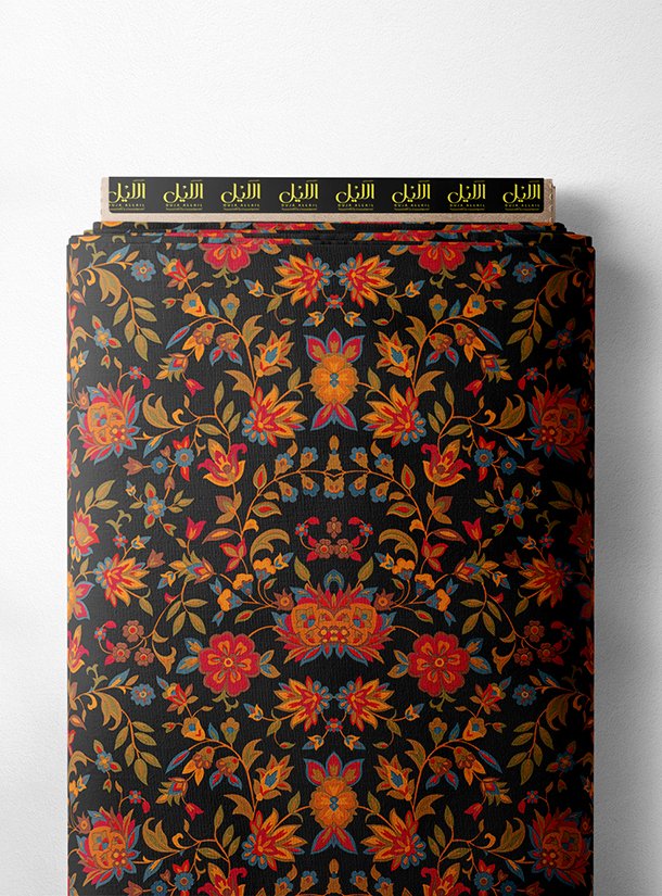 LAI02-0407_1-1.jpg Bloom flower style with red,orange colors - Image 1