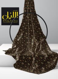 Leaf flower style with black,green colors - Image 2