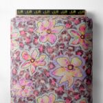 Petal flower style with pink,yellow colors