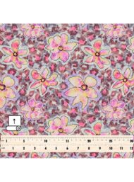 Petal flower style with pink,yellow colors - Image 5