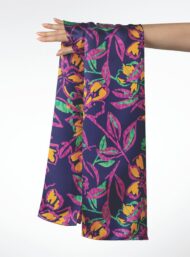 Leaf flower style with pink,yellow colors - Image 3