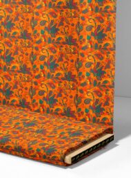 Leaf flower style with red,green colors - Image 4