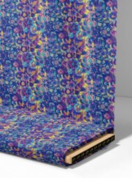 Bloom flower style with blue,purple colors - Image 4