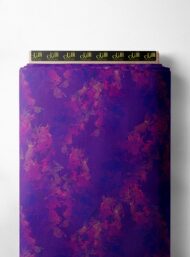 Bloom flower style with purple, pink colors