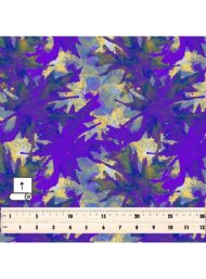 Leaf nature style with purple,yellow colors - Image 5