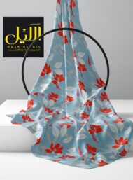 Petal flower style with red,green colors - Image 2