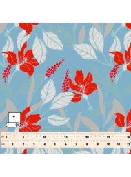 Petal flower style with red,green colors - Image 5