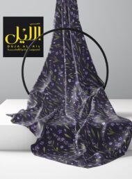 Petal flower style with purple,green colors - Image 2