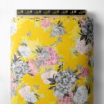 Petal flower style with yellow,pink colors