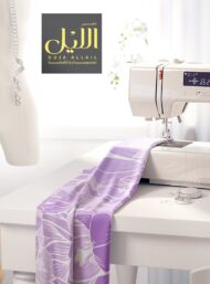 Petal flower style with purple, white colors - Image 7