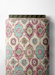 Flower mixed style with red,green colors