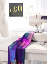 Bloom flower style with pink,blue colors - Image 7