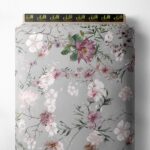 Butterfly flower style with pink,green colors