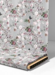 Butterfly flower style with pink,green colors - Image 4