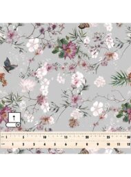 Butterfly flower style with pink,green colors - Image 5