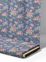 Rose flower style with pink,green colors - Image 4