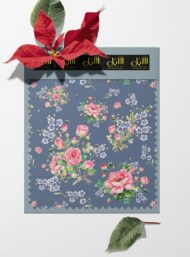 Rose flower style with pink,green colors - Image 6