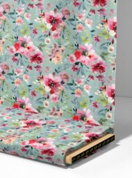 Petal flower style with pink,green colors - Image 4