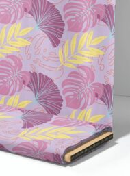 Leaf flower style with purple,yellow colors - Image 4