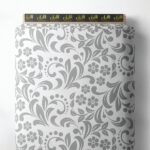 Bloom flower style with grey colors